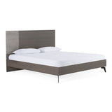 Palermo Italian Modern Faux Concrete & Grey Bedroom Set