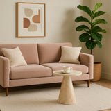 Pampa Modern Faux Marble End Table