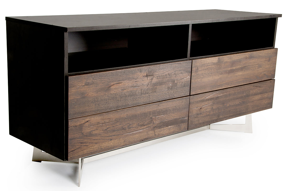 Wharton Modern Dark Aged Oak Dresser