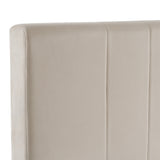 Penrose Modern Beige Fabric Bed