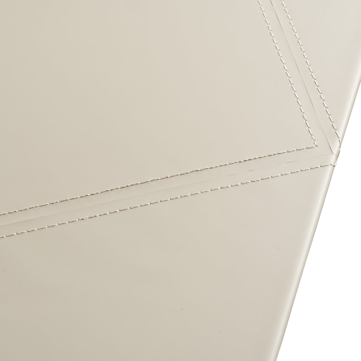 Pilot Modern Dark Walnut + Beige Leather Desk