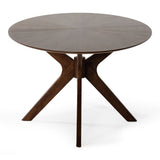 Prospect Modern Oval Walnut Dining Table