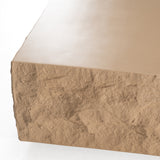 Quarry Modern Beige Square Coffee Table