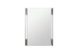 Token Modern White + Stainless Steel Bedroom Set