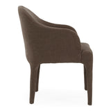 Reedy Modern Brown Fabric Dining Chair