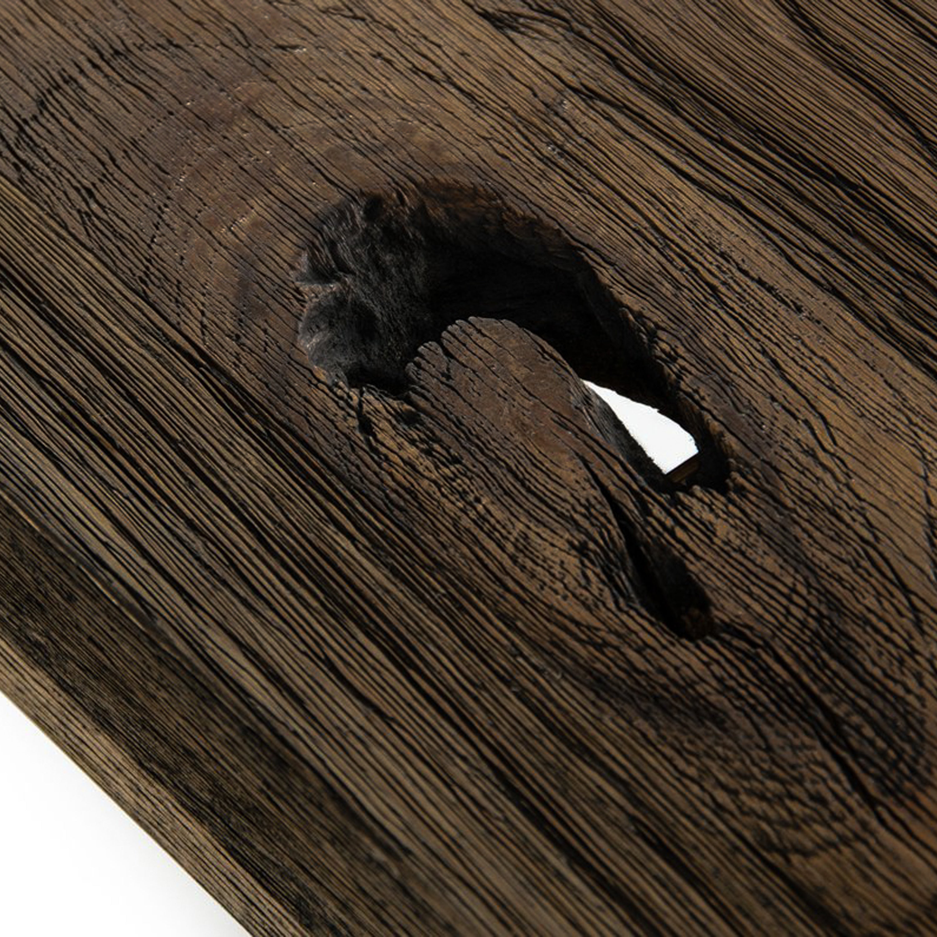 Renzo Modern Oak & Concrete 118" Dining Table