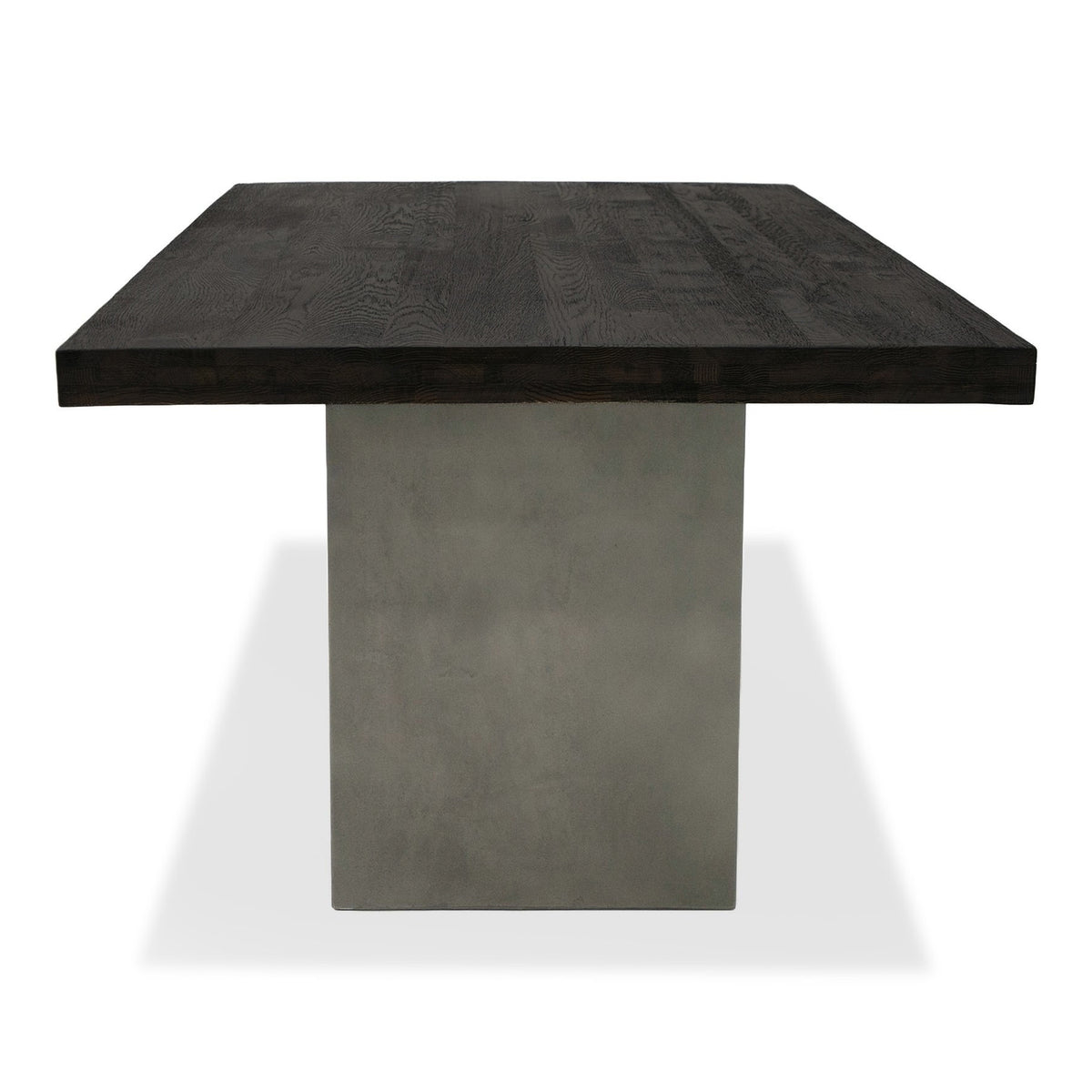 Renzo Modern Oak & Concrete 79" Dining Table