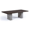 Renzo Modern Oak & Concrete 94" Dining Table