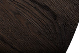 Renzo Modern Round Oak & Concrete Dining Table