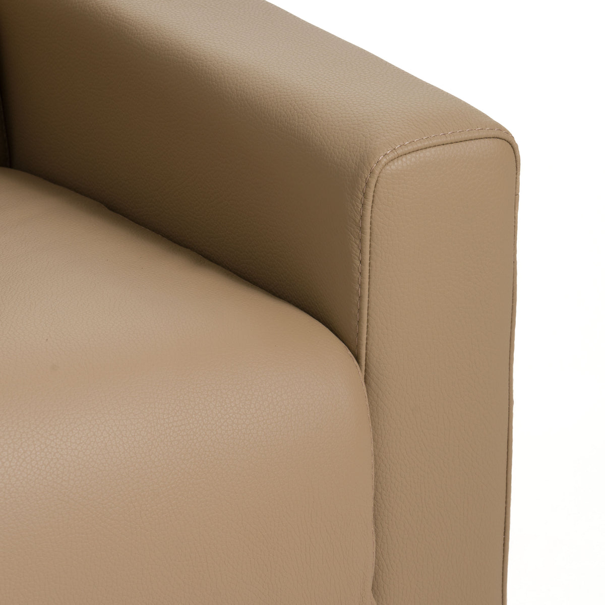 Revers Italian Modern Desert Leather Queen Sofa bed