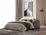 Revers Italian Modern Grey Fabric 55" Sofa Bed