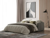 Revers Italian Modern Grey Fabric 63" Sofa Bed