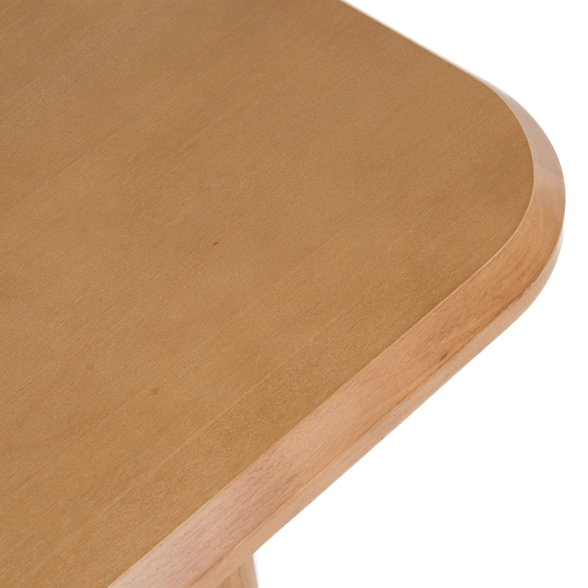 Rhea Modern 87" Natural Acacia Rectangular Dining Table