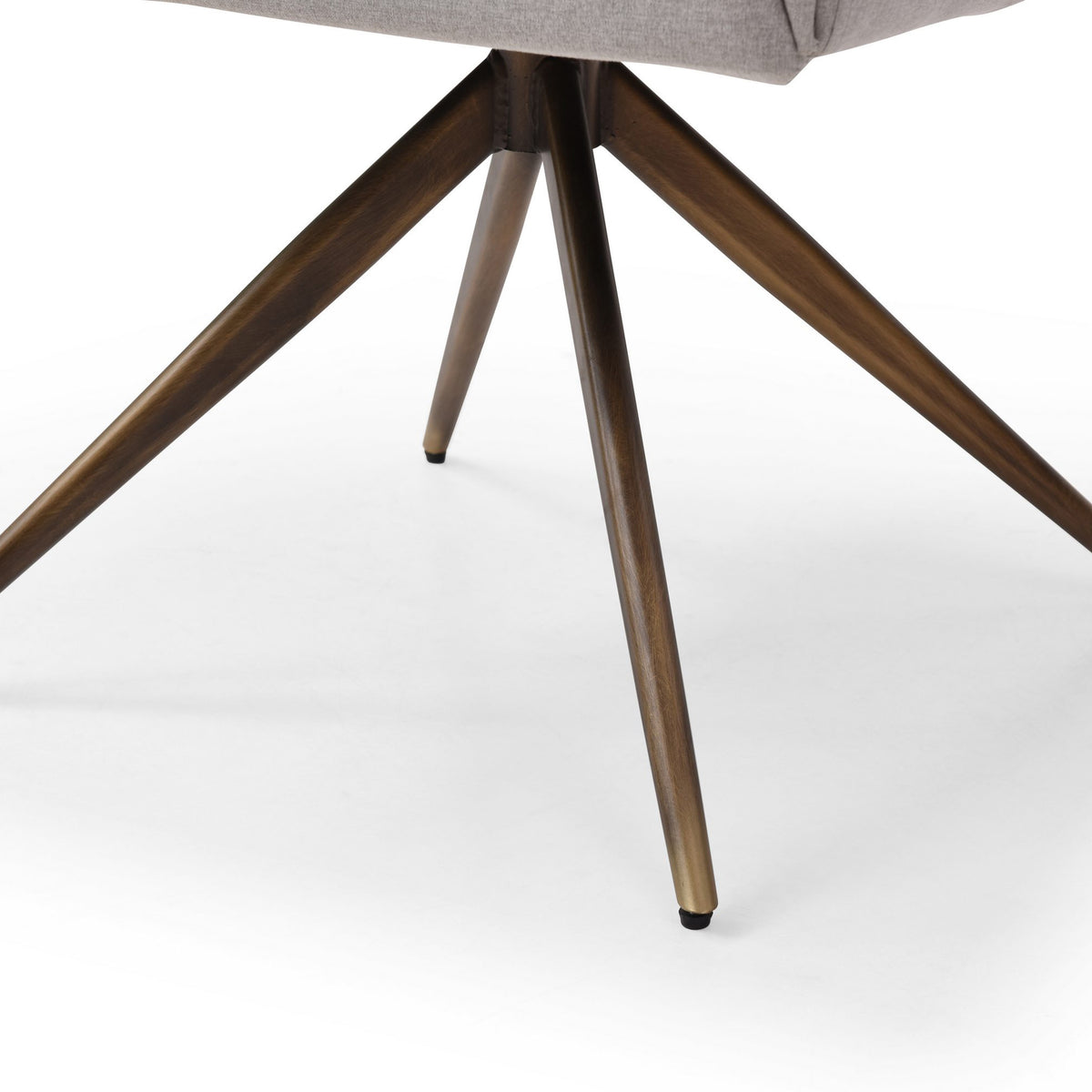 Riaglow Contemporary Light Grey Fabric Dining Chair