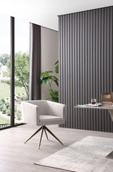 Riaglow Contemporary Light Grey Fabric Dining Chair