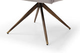 Riaglow Contemporary Light Grey Fabric Dining Chair