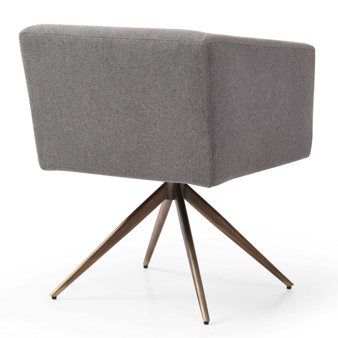 Riaglow Contemporary Dark Grey Fabric Dining Chair