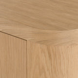 Richmond Modern Natural Oak Rounded Tall Buffet