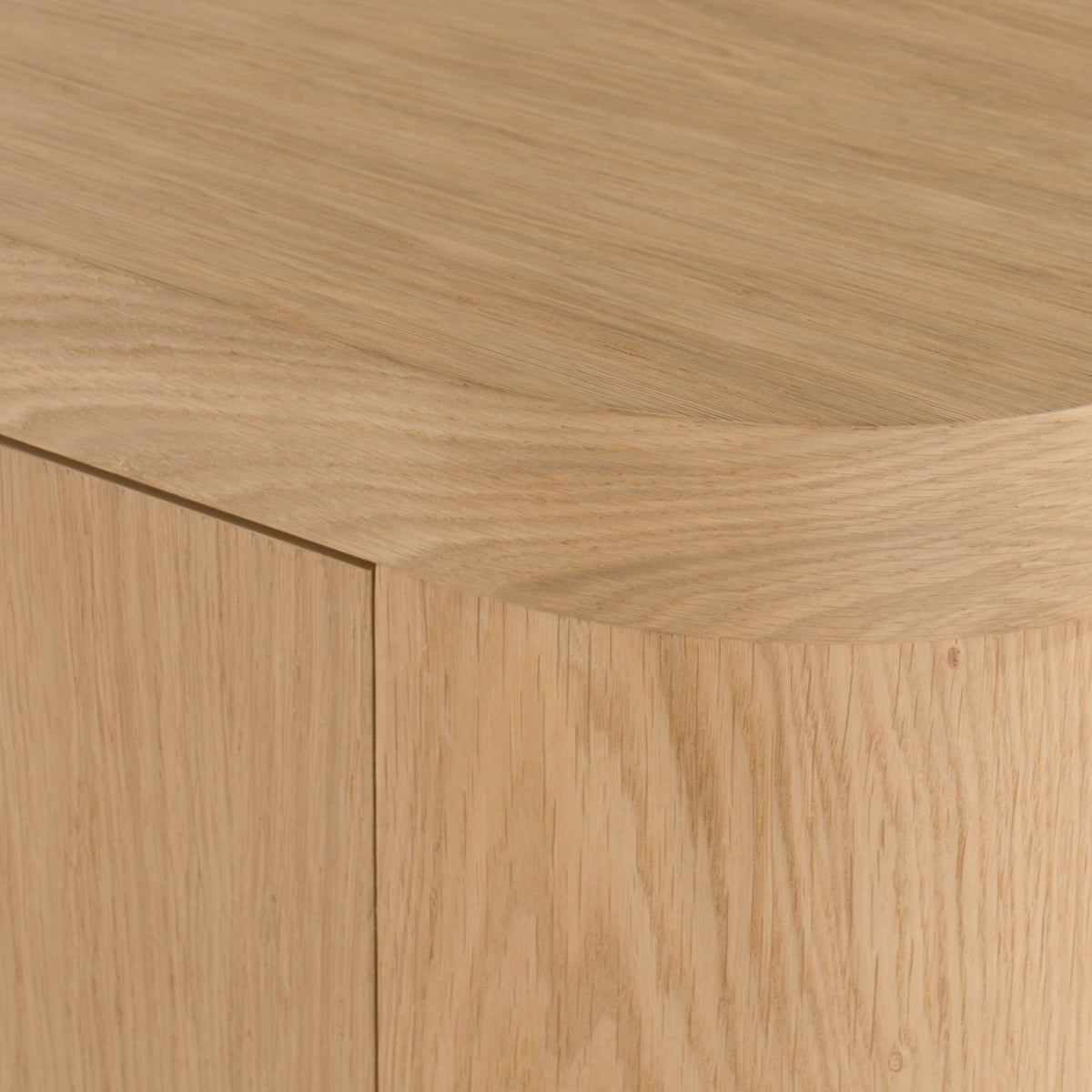 Richmond Modern Natural Oak Rounded Tall Buffet