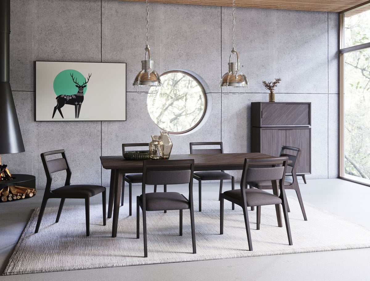 Roger Mid Century Acacia Dining Table