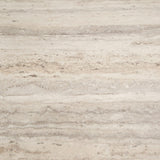Roma Modern Faux Travertine + Gold File Cabinet