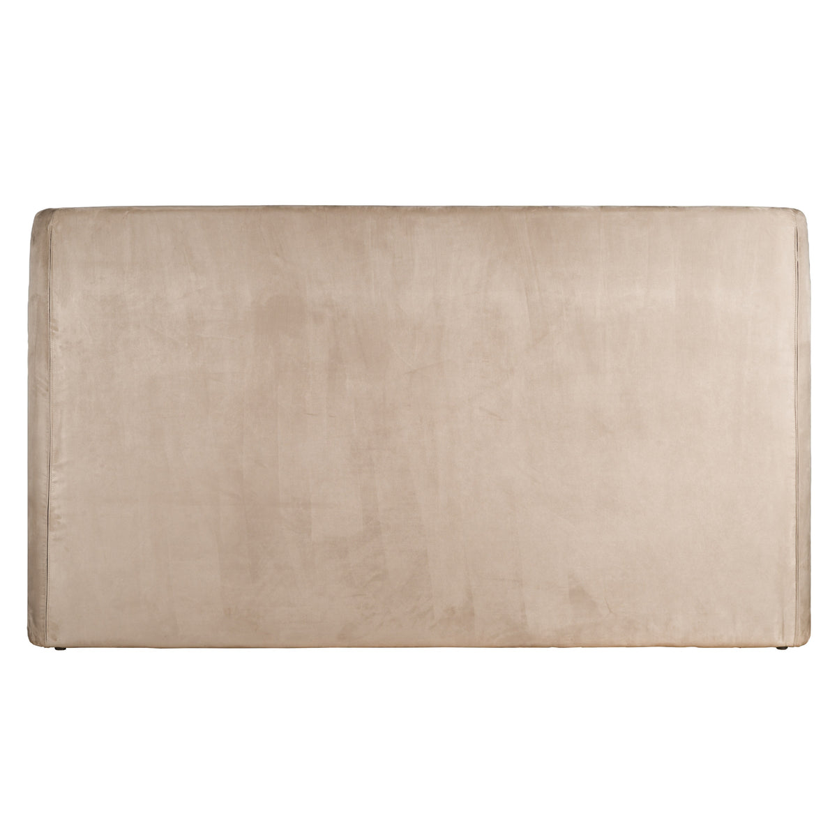 Roma Modern Taupe Microfiber Upholstered Bed
