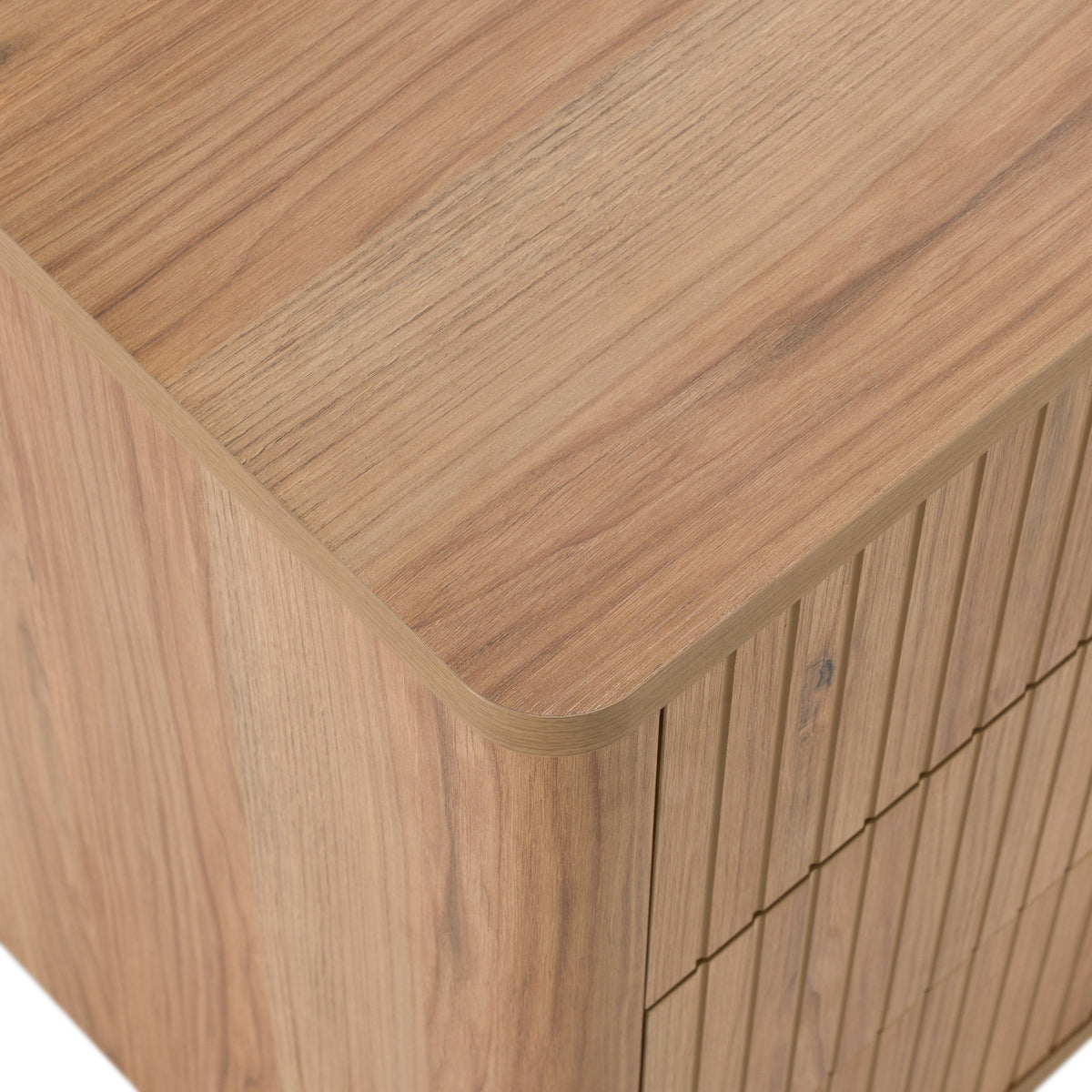 Roma Modern Oak + Gold Dresser