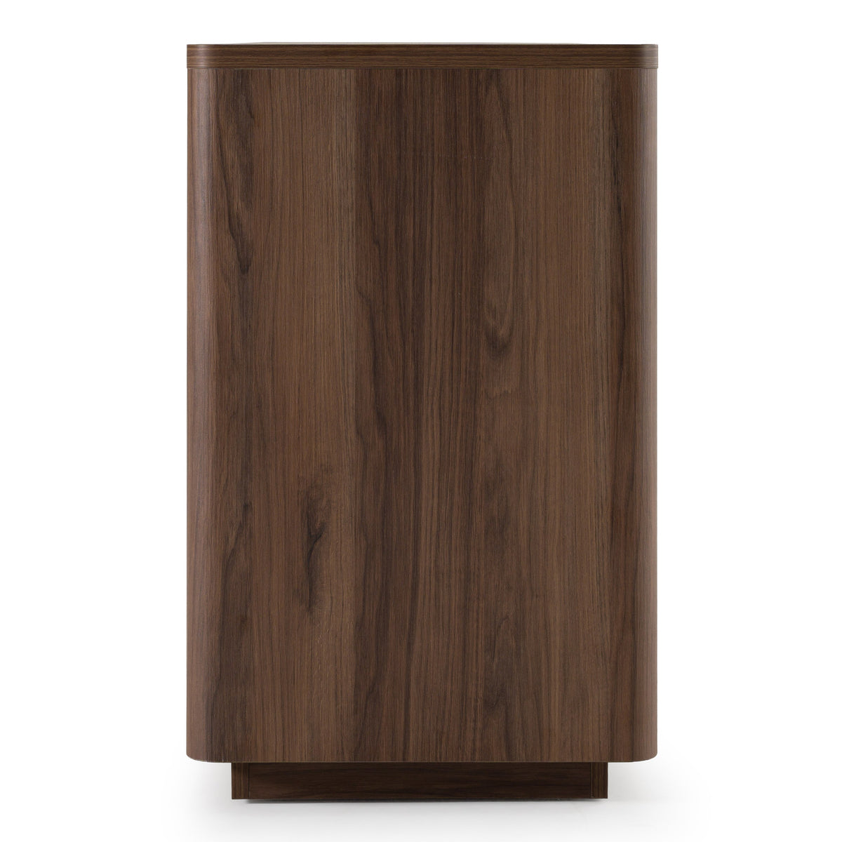 Roma Modern Walnut + Gold Dresser