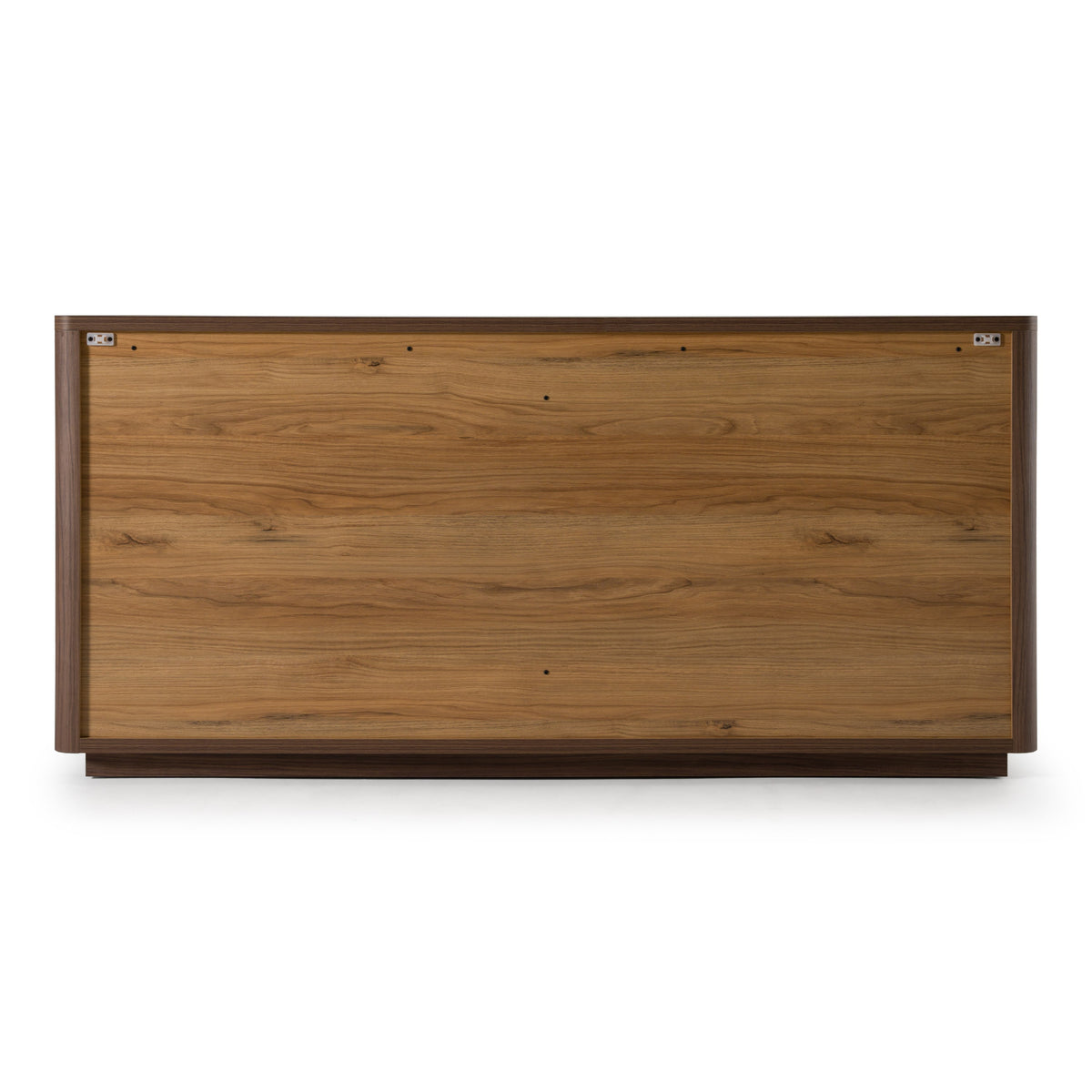 Roma Modern Walnut + Gold Dresser