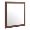 Roma Modern Walnut Mirror