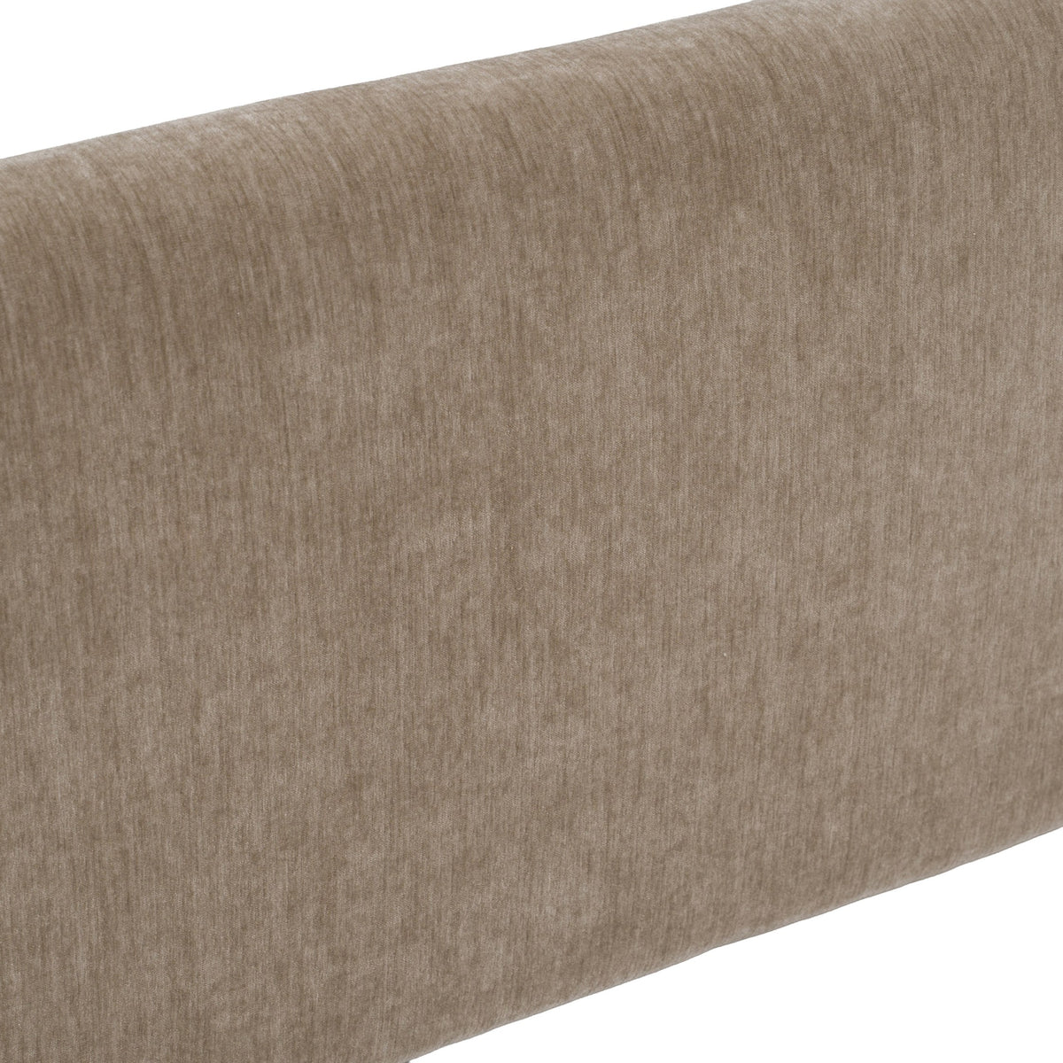 Rousey Modern Taupe Fabric Bed
