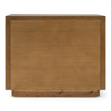 Salazar Modern Acacia Nightstand