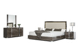 Eastern King San Marino Modern Grey Bedroom Set