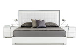 San Marino Modern White Bed