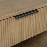 Santa Monica Modern Natural Oak Bedroom Set