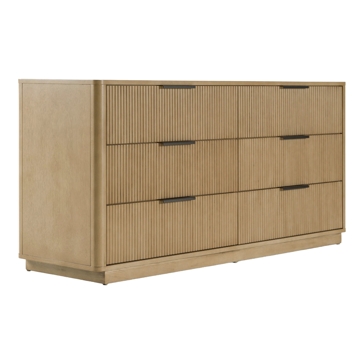 Santa Monica Modern Natural Oak Bedroom Set