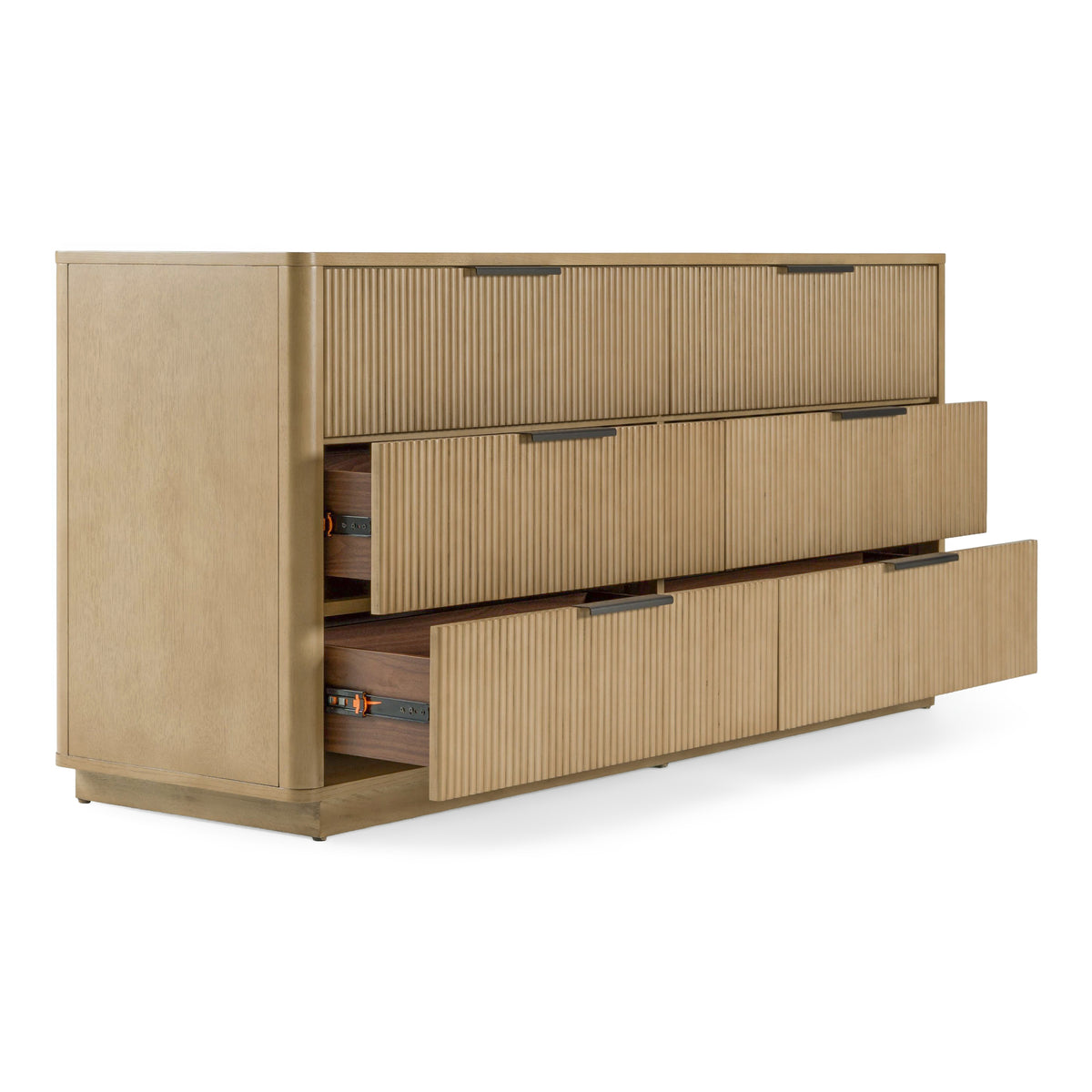 Santa Monica Modern Natural Oak Dresser