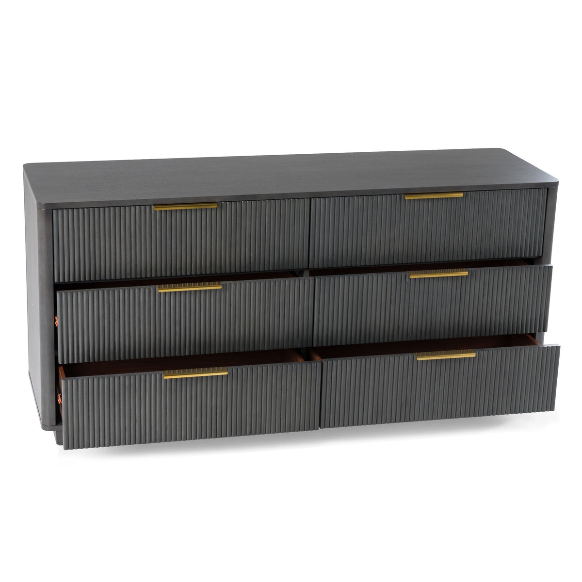 Santa Monica Modern Grey Wash Dresser