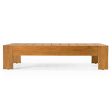 Santorini Outdoor Natural Teak Coffee Table
