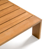 Santorini Outdoor Natural Teak Coffee Table