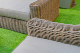 Sapelo Outdoor Beige Wicker Chair