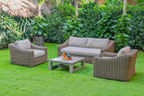 Sapelo Outdoor Grey Acacia Coffee Table