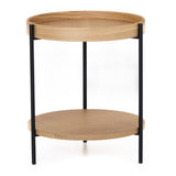 Savoy Modern Natural Ash End Table
