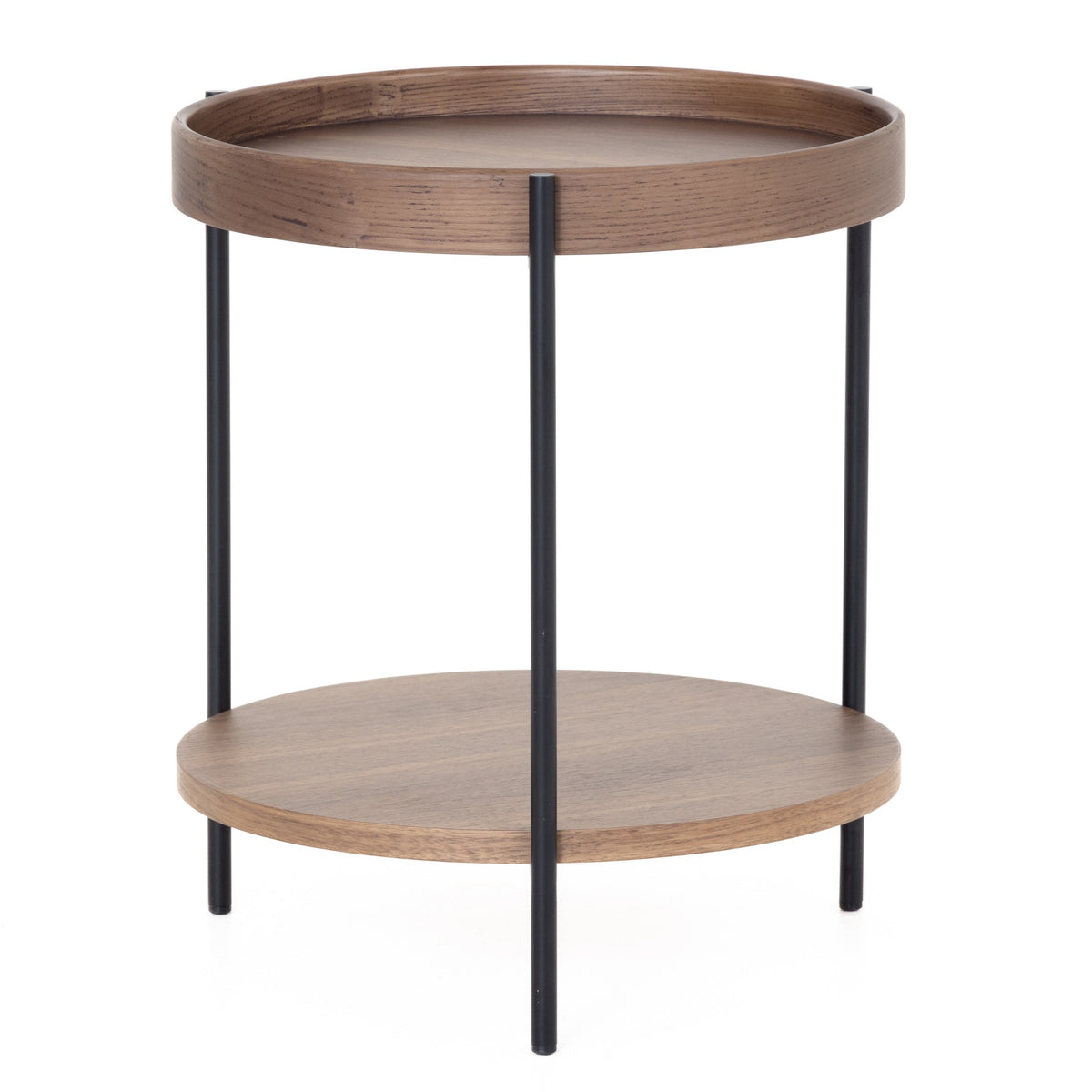 Savoy Modern Walnut End Table