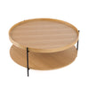 Savoy Modern Natural Ash Large Coffee Table