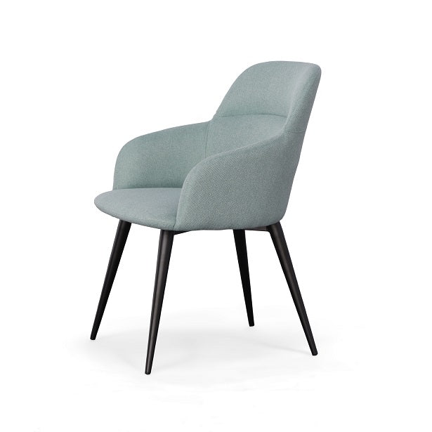 Scranton Modern Teal & Black Dining Chair