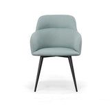 Scranton Modern Teal & Black Dining Chair
