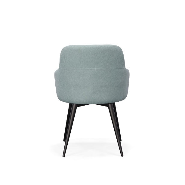 Scranton Modern Teal & Black Dining Chair