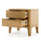 Seattle Modern Natural Oak Nightstand