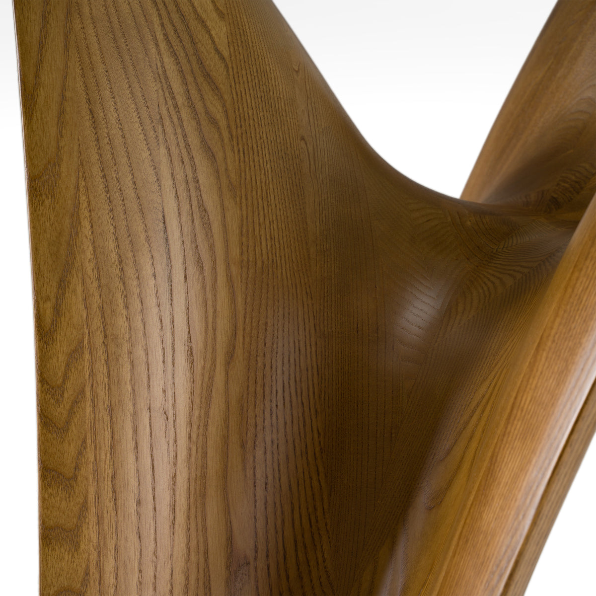 Seguin Round Glass + Walnut Dining Table